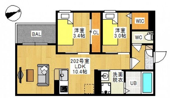 間取図