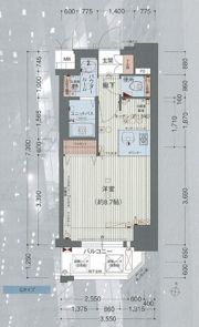 プレサンス梅田北パワーゲートの間取り画像