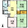 エレガンス西市 F棟の間取り画像