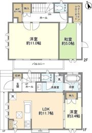 大泉町4丁目貸家の間取り画像