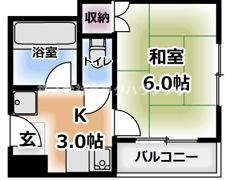 川島第3ビルの間取り画像