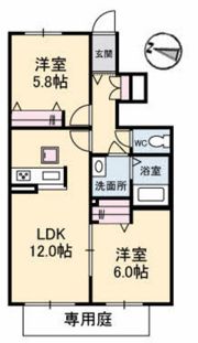 ヒルズK&Mの間取り画像