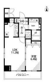 フュージョナル本所アーリアの間取り画像