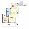 リバーサイド長岡2の間取り画像