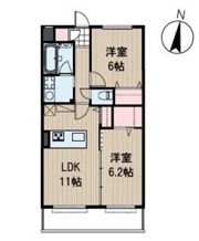 ウッドコート御南の間取り画像