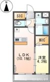 ソンリッサ 小坂の間取り画像