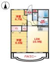 クリザンテームの間取り画像
