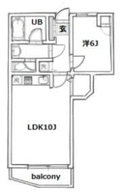 自由が丘パークヒルの間取り画像