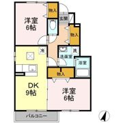 ローズコート C棟の間取り画像