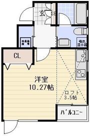 清晋MINAMIの間取り画像