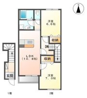 イリゼⅠの間取り画像