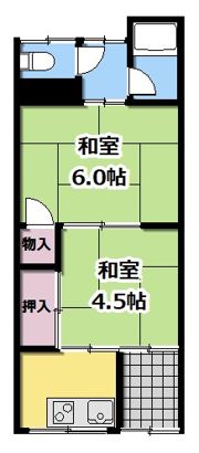 川崎文化の間取り画像