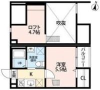 ディアコート堤の間取り画像