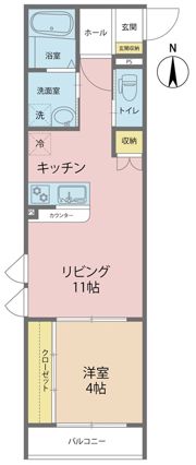 エミネンスAWARAの間取り画像