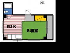 コーポ桜井の間取り画像