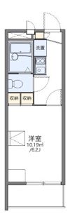 レオパレスハーモニーハイツ厚木の間取り画像