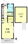 コートドール汐入の間取り画像