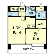 シャローム上熊本の間取り画像