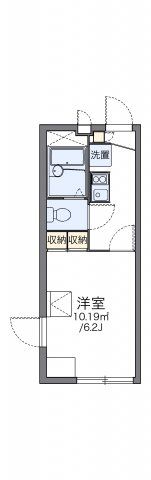 レオパレスフェリース上野の間取り画像