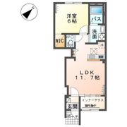 仮）高崎市上豊岡町T様新築アパートの間取り画像