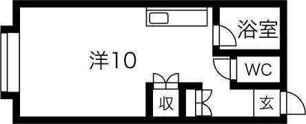 クリスタル恵み野Ⅰの間取り画像