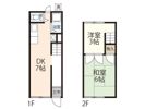 観音新町貸家の間取り画像