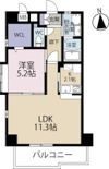 クレスト南小倉の間取り画像