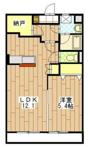 グランシャトーⅡの間取り画像