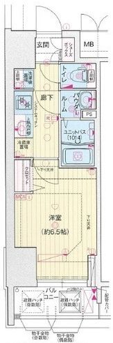 プレサンス福島吉野ミナージの間取り画像