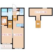 ディアコート姶良の間取り画像