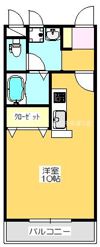 パズ昌栄Ⅱの間取り画像