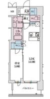 スプランディッド本町東DUEの間取り画像
