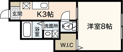 ディアハイム江波の間取り画像