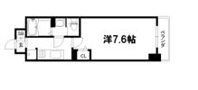 キンブリッジ京都千本丸太町の間取り画像
