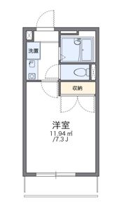 レオパレス葵第1の間取り画像