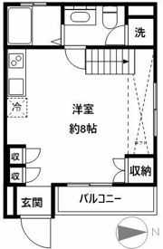 サンダーソンレジデンスの間取り画像