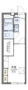 レオパレス上名和の間取り画像