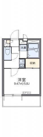 レオパレスOakcourt長橋の間取り画像