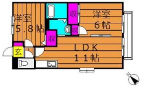 インペリアルパレスの間取り画像