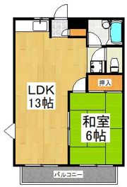 グレースハイムの間取り画像
