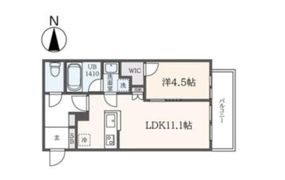 パルテール浜田山の間取り画像