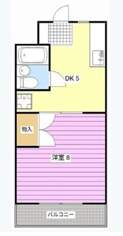 カーサヤマザキの間取り画像