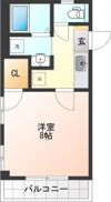 R's oneの間取り画像