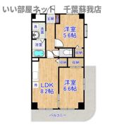 RICHEヤマダの間取り画像