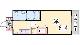 エステムコート神戸ハーバーランド前Ⅵピクシスの間取り画像