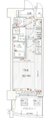 サムティ梅田インターコアの間取り画像