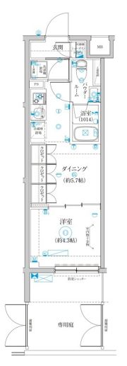 セジョリ上石神井の間取り画像