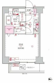 ベルシード新大橋の間取り画像