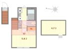 クラヴィエ上町の間取り画像