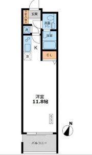 CASSIA目黒の間取り画像